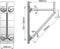 Toiletbeugel op 4 zuignappen QuattroPower Mobeli® met extra handgreep