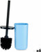Toiletborstel Blauw polyestyreen 9,6 x 35 x 9,6 cm (6 Stuks)