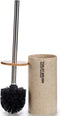 Toiletborstel creme - polyresin 38 cm - Wc-borstels