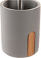 Toiletborstel DKD Home Decor 9,5 X 9,5 X 36,5 CM Natuurlijk Grijs Cement