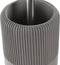 Toiletborstel DKD Home Decor Grijs Cement Roestvrij staal (11 X 11 X 36,5 CM)