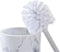 Toiletborstel DKD Home Decor Wit Natuurlijk Metaal Hars Natuurlijk rubber Marmer Scandi 30 x 40 cm 10,3 x 10,3 x 38 cm