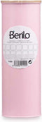 Toiletborstel Roze Metaal Bamboe Plastic 9,5 X 27 X 9,5 cm (6 Stuks)