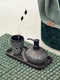 Toiletborstelhouder Ugo Olive Black-994