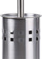 Toiletborstelhouder van Roestvrij Staal Premium 1x RVS Toiletborstel met Houder Set