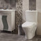 Toiletborstelhouder van Roestvrij Staal Premium 1x RVS Toiletborstel met Houder Set