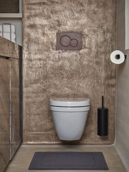 Toiletborstelhouder Wand Cyra Black-09