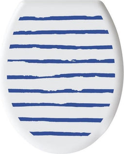 Toiletbril Gelco Zeeman Marineblauw Polypropyleen
