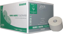 Toiletpapier 1-laags Doppenrol recycled wit 36 x 150 meter