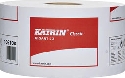 Toiletpapier katrin 106108 classic 2laags jumbo s2