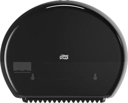 Toiletpapierdispenser Tork Mini Jumbo T2 Elevation zwart 555008