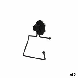 Toiletrolhouder Berilo W3100-12P Zwart Staal ABS 12 x 14 x 3,5 cm (12 Stuks)