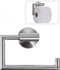 Toiletrolhouder RVS - 15,5 x 11 x 16,5 cm - Zilver
