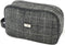 Toilettas Heren Grijs geruit- Harris Tweed - Glen Appin of Scotland