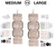 toilettas, voor op reis, om op te hangen, voor make-up, toiletartikelen, Zwart-groot