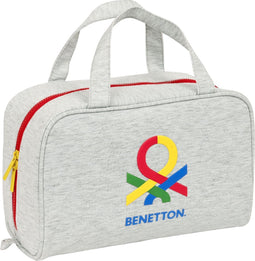 Toilettas voor op School Benetton Pop Grijs (31 x 14 x 19 cm)