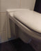 Toiletverhoger voor hangtoilet | Wit