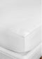 TOISON D'OR - Beddengoedbescherming - Komijn - 100% katoen - 90x190 cm - Wit