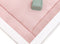 ToiToiKids boxkleed wafel - Ecru/Roze