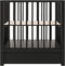 ToiToiKids Figo box met lade - Mat Zwart