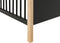 ToiToiKids Homy bed 60x120 - Mat Zwart/Naturel