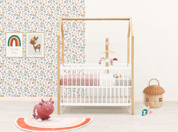 ToiToiKids Homy bed 60x120 - Wit/Naturel