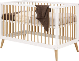 ToiToiKids Jort bed 60x120 - Wit/Naturel