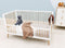 ToiToiKids Jort bedbank 70x140 - Wit/Naturel