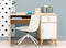 ToiToiKids Jort bureau - Wit/Naturel