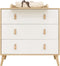 ToiToiKids Jort commode met 3 laden - Wit/Naturel