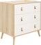 ToiToiKids Jort commode met 3 laden - Wit/Naturel