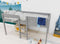 ToiToiKids Mick halfhoogslaper 90x200 - Grijs