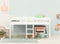ToiToiKids Mick halfhoogslaper 90x200 - Wit
