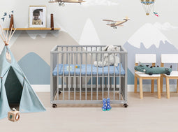 ToiToiKids Nikki box incl. wielen - Grijs