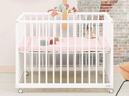ToiToiKids Nikki box incl. wielen - Wit