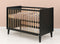 ToiToiKids Xem bed 60x120 - Mat Zwart/Eiken