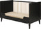 ToiToiKids Xem bedbank 70x140 - Mat Zwart/Eiken
