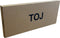 TOJ 9 Haaks Wandkapstok – 50cm - Muur / Wand Kapstok - Hangende Design Muurkapstok - Handdoekrek - RVS - Mat Zwart
