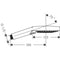 hansgrohe Raindance Select S 120 - Handdouche - 3 straalsoorten - Chroom