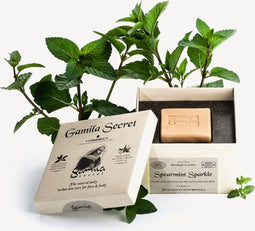 Gamila Secret Spearmint Sparkle Cleansing Bar