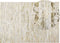 TOKUL - Patchwork vloerkleed - Beige - 160 x 230 cm - Koeienhuid leer
