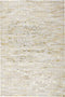 TOKUL - Patchwork vloerkleed - Beige - 160 x 230 cm - Koeienhuid leer