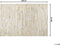 TOKUL - Patchwork vloerkleed - Beige - 160 x 230 cm - Koeienhuid leer