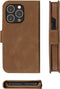 dbramante1928 iPhone 14 Pro - Flip cover - Magneetsluiting en pasjesvakjes - Cognac