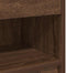 vidaXL - Nachtkastje - met - lade - 39x28x41 - cm - bruin - eikenkleurig