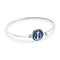 Tom Hope Sapphire Blue Armband TM0301 (Lengte: 18.00-19.50 cm)