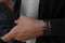 Tom Hope Triple Black S Armband (lengte: 16.50-18.00 cm) TM0131