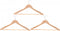Tom Houten Kledinghangers 3 Stuks