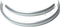 Tom Spatbordenset Cr18a 28 Inch 50 Mm Staal Zilver