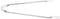 Tom Spatbordstang 28 Inch Staal Zilver
